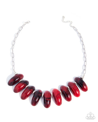 Staggering Swirls - Red