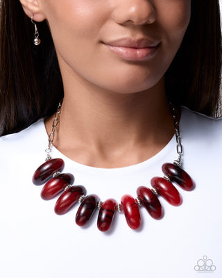 Staggering Swirls - Red