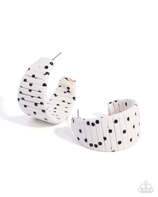 Polka Dotted Prize - White
