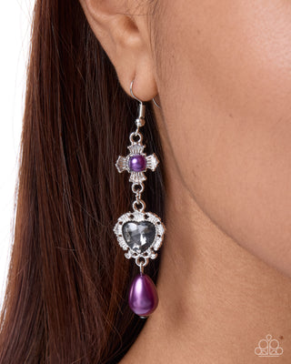 Structured Sweetheart - Purple