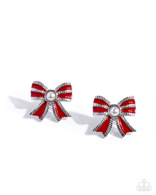 Finished with a Bow - Red