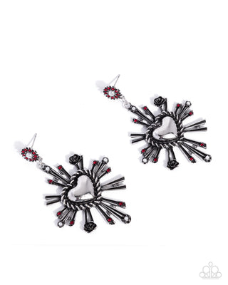 Structured Sunburst - Red