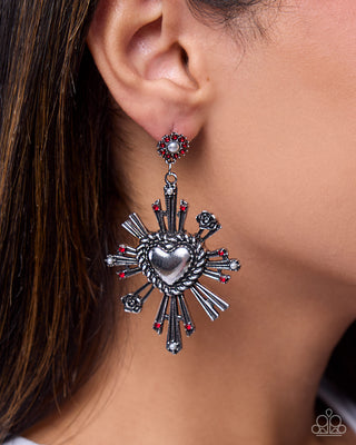 Structured Sunburst - Red