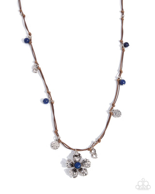 Floral Following - Blue