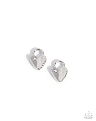 Loving Locket - White - Hoop Charm