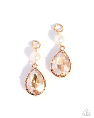 Teardrop Tenor - Gold - Hoop Charm