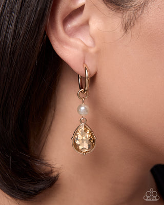 Teardrop Tenor - Gold - Hoop Charm