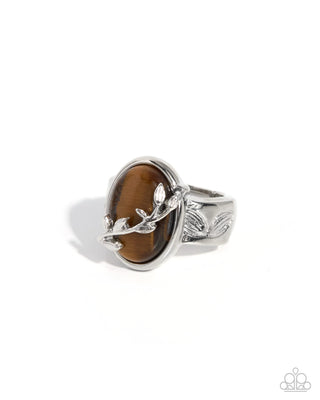 Leafy Location - Brown