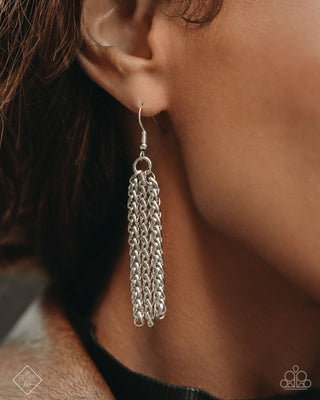 Enclosed Edge - Multi - Paparazzi Short Necklace - January 2025 Magnificent Musings