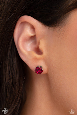 Just in TIMELESS - Pink - Stud Paparazzi Post Earrings