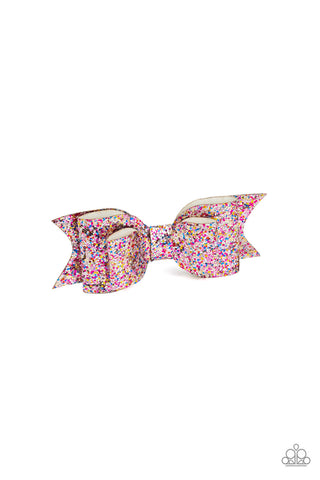 Put a Bow on It Multi Paparazzi Hair Clip