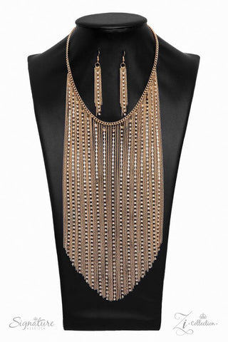 The Ramee 2019 Zi Collection Gold Paparazzi Necklace