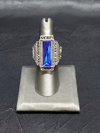 Empire Blue Paparazzi Ring