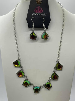 Experimental Edge Multi Paparazzi Necklace