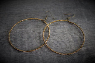 Basically Beaded Brass Paparazzi Earrings
