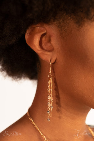 The Donnalee 2018 Zi Collection Gold Paparazzi Necklace