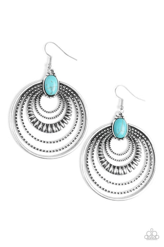 Southern Sol Blue Paparazzi Earrings