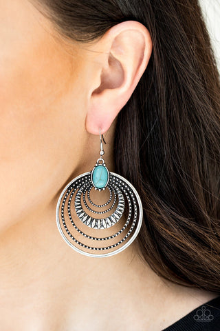Southern Sol Blue Paparazzi Earrings