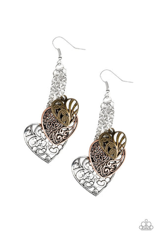 Once Upon a Heart Multi Paparazzi Earrings