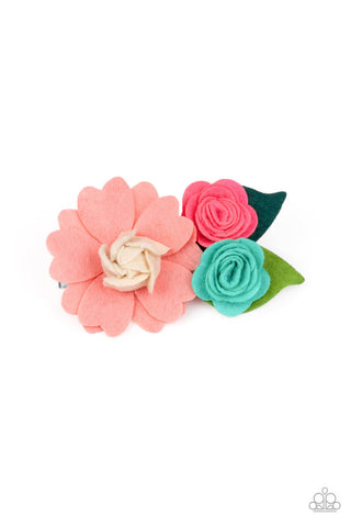 Flower Patch Posh Multi Paparazzi Hair Clip