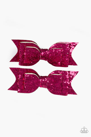 Sugar and Spice Pink Paparazzi Hair Bows