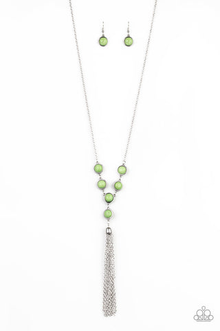 Rural Heiress Green Paparazzi Necklace