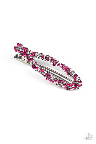 HAIR We Go! Pink Paparazzi Hair Clip