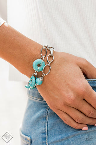 Absolutely Artisan Blue Paparazzi Bracelet