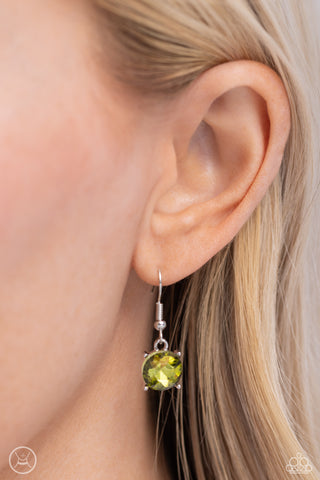 Dramatic Debut - Multi - Colorful and Iridescent Rhinestone Paparazzi Short Necklace