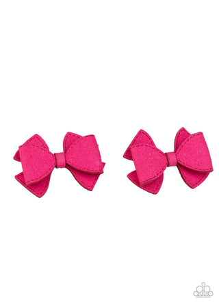Don't BOW It Pink Paparazzi Hair Bows