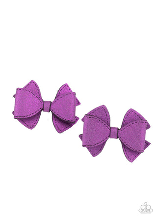 Don't BOW It Purple Paparazzi Hair Bows