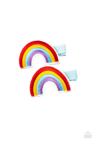 Follow Your Rainbow Multi Paparazzi Hair Clips