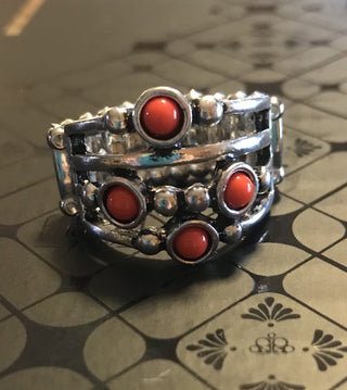 Beach House Party Red September 2018 Fashion Fix Exclusive Paparazzi Ring