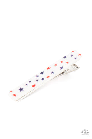 Prettiest Patriot Multi Paparazzi Hair Clip