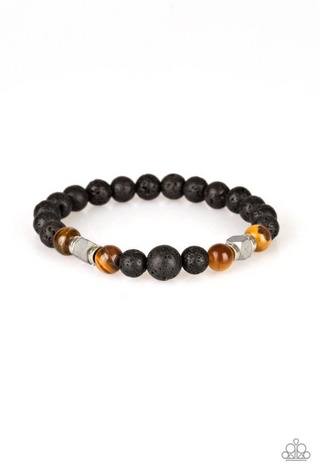 Strength Brown Paparazzi Bracelet