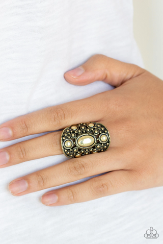 Maven Haven Brass Paparazzi Ring