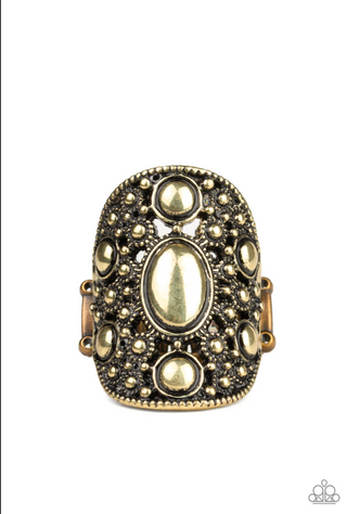 Maven Haven Brass Paparazzi Ring