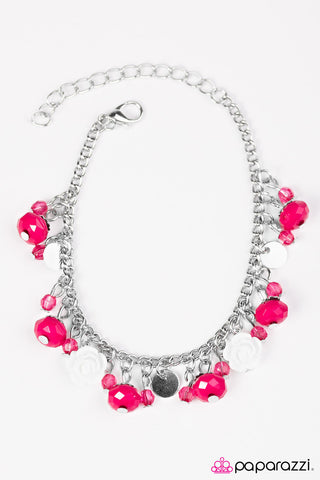 Spoken For Pink Paparazzi Bracelet