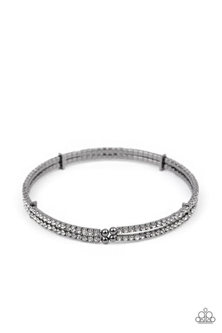 Standout Opulence Black Paparazzi Bracelet