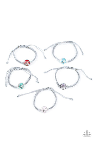 Kids' Starlet Shimmer Pull-Cord Butterfly Bracelet Set