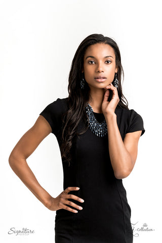 The Heather 2020 Zi Collection Blue Paparazzi Necklace