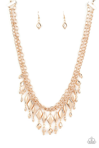 Trinket Trade Gold Paparazzi Necklace