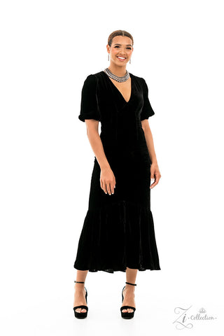 Undeniable - 2022 Zi Collection - White Rhinestone Brass Paparazzi Necklace