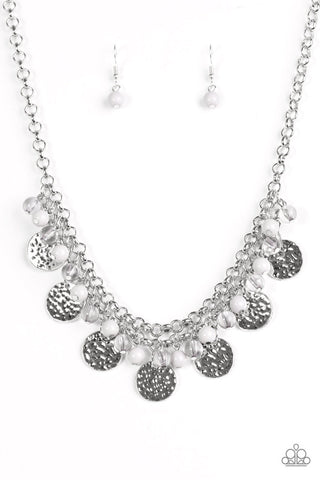 Beachfront Babe Silver Paparazzi Necklace
