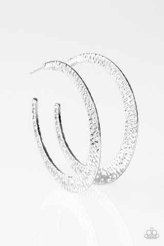 BEAST Friends Forever Silver Paparazzi Earrings