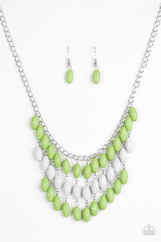 Delhi Diva Green Paparazzi Necklace