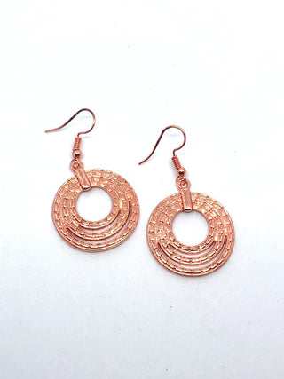 February 2019 Fashion Fix Exclusive Copper Paparazzi Hoop Earrings