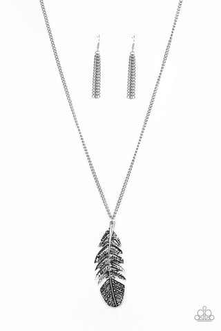 Free Bird Silver Paparazzi Necklace