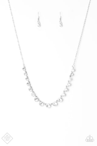 Here we GLOW! White Paparazzi Necklace