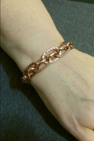 Industrial Underground Copper Paparazzi Bracelet